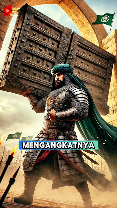 Ali bin Abi Thalib Mengangkat Gerbang Khaibar #kisahnabidanrasul #kisah