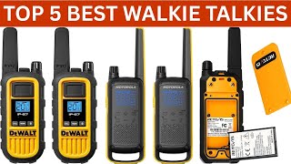Top 5 Best Walkie Talkies 2025 | Long Range, Durable & Reliable Two-Way Radios for Every Situation