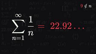 The Most Counterintuitive Sum in Math