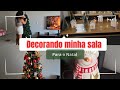 Decoração de Natal 2025 - Decorando minha sala para o Natal #natal #decoração