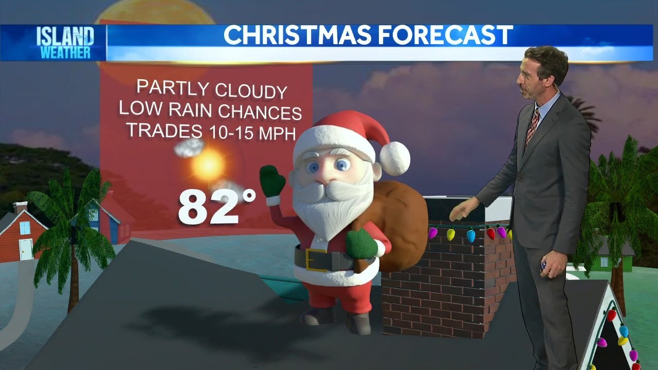 Christmas Weather Forecast | Partly cloudy day with low rain chances ...