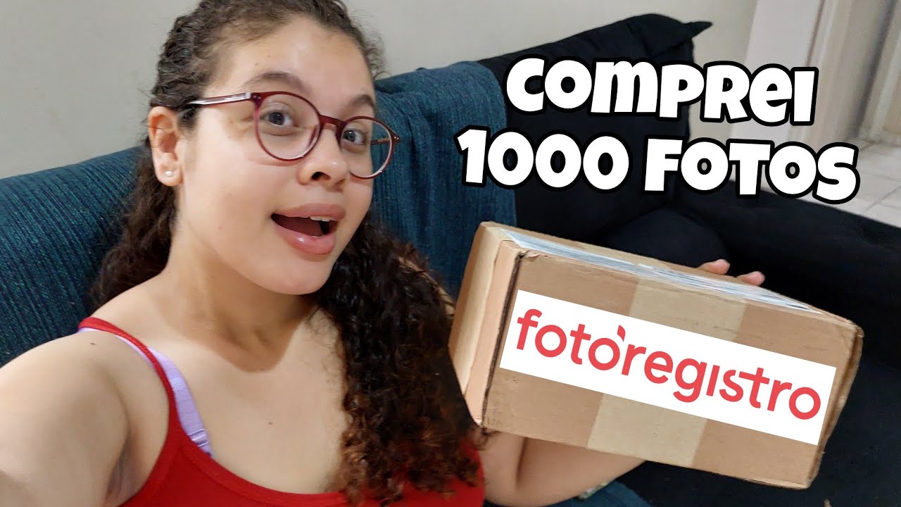 Minha EXPERIÊNCIA com a FOTO REGISTRO + Comprei 1000 fotos