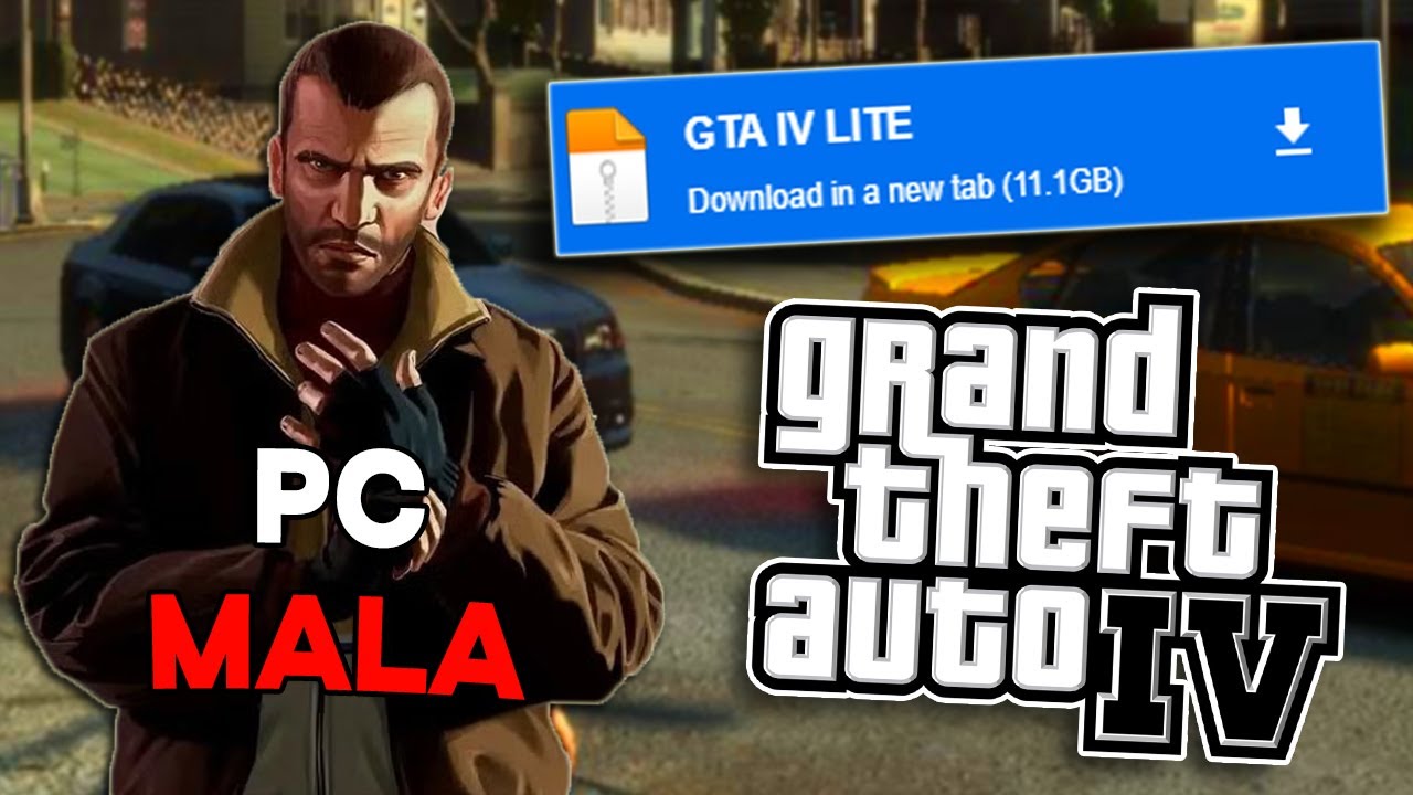 DESCARGA GTA 4 LITE PARA PC DE BAJOS RECURSOS REVIEW YouTube 