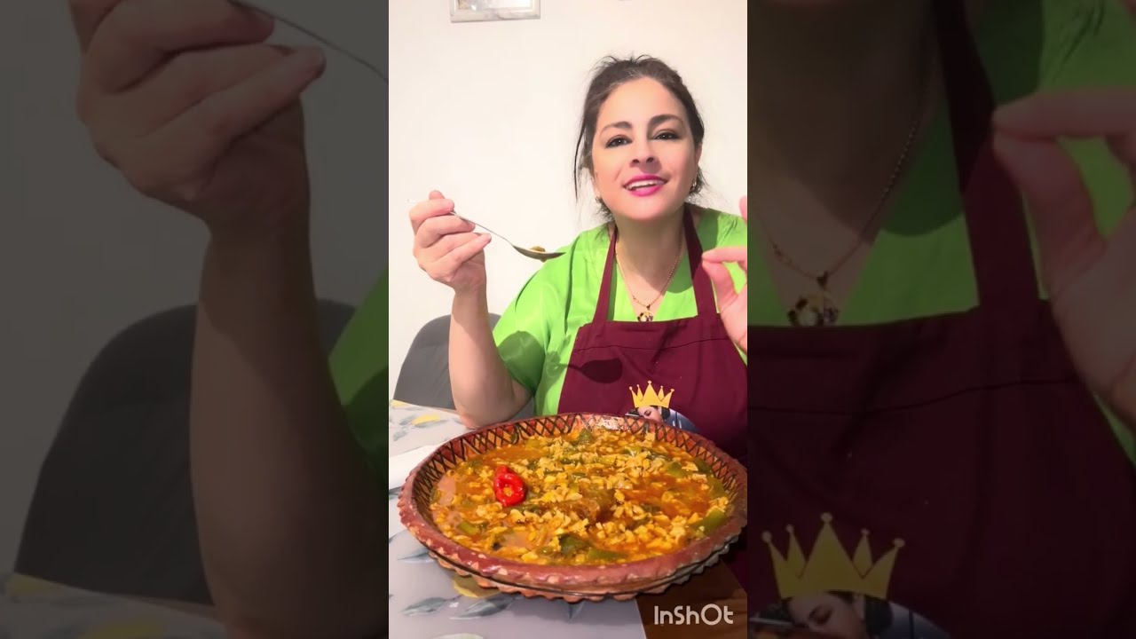 رفيس حار 🌶️ بالكسرة تقليدية وصفة قبايل 😋😋🇩🇿🇩🇿🇩🇿