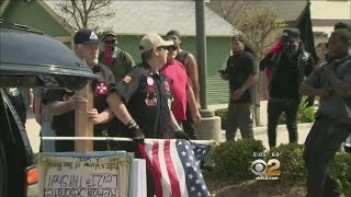 3 Stabbed, 1 Critically, In Melee Between KKK And Counter-Protesters