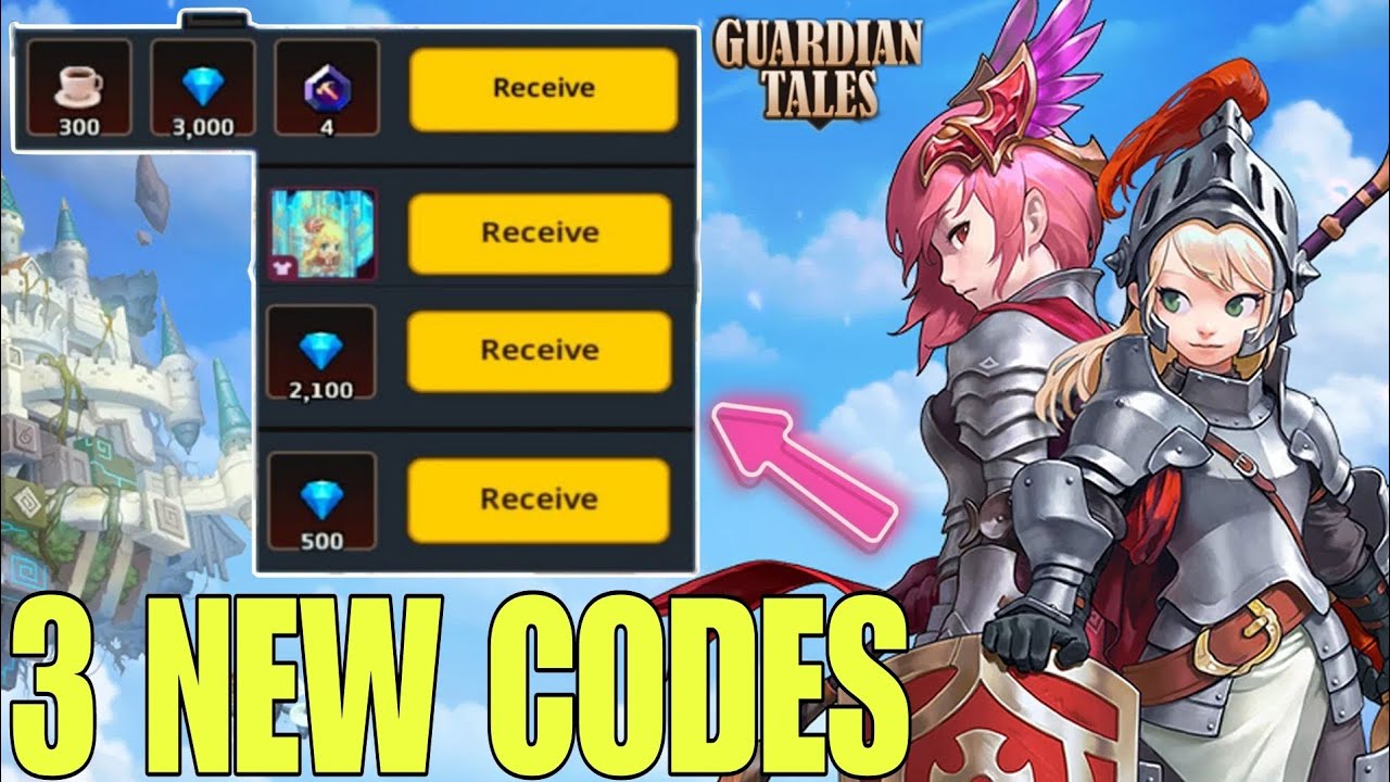 ALL NEW! 3 GUARDIAN TALES COUPON CODES 2023 GUARDIAN TALES