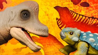 AVENTURA JURÁSICA SÚPER GENIAL!!! DESCUBRIENDO DINOSAURIOS ENORMES!! BRAQUIOSAURIO & MAMENCHISAURIO!