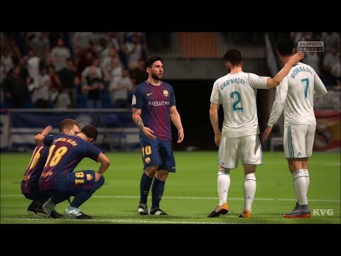 FIFA 18 - Real Madrid CF vs FC Barcelona - Gameplay (HD) [1080p60FPS]