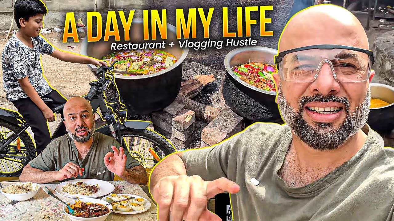 A Day in My Life | Restaurant + Vlogging Hustle 💼  | Taha Ki Electric Cycle | Vlogs