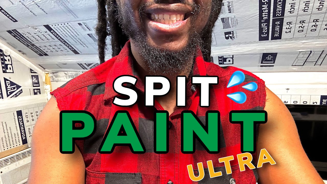 ASMR ULTIMATE SPIT PAINTING 🎨 | MOUTH SOUNDS
