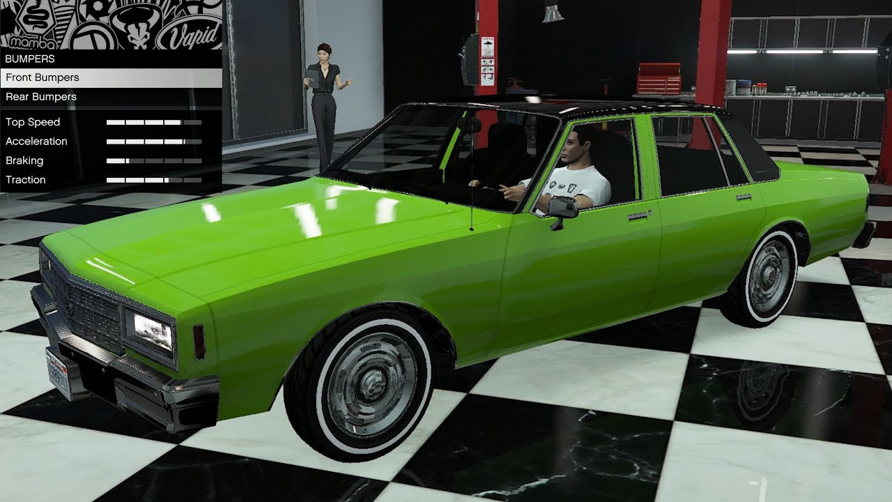 GTA 5 — DLC «Настройка транспортного средства» — Declasse Impaler LX (Chevy Impala Sedan)
