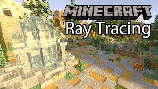 Minecraft Ray Tracing Preview Realm Reflections Lighting Shadows Unreal
