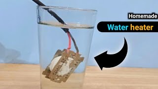 How To Make Water Heater At Home Diy Water Heater Water Heater From Blade