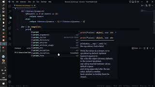 Serie de Fibonacci | FUNCION RECURSIVA | Programando en Python