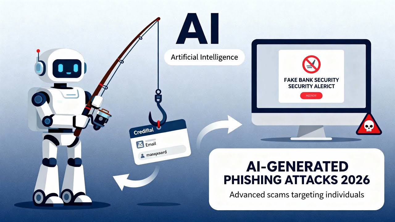AI-Generated Phishing Attacks (2026) | How AI Scams Sound Human ...