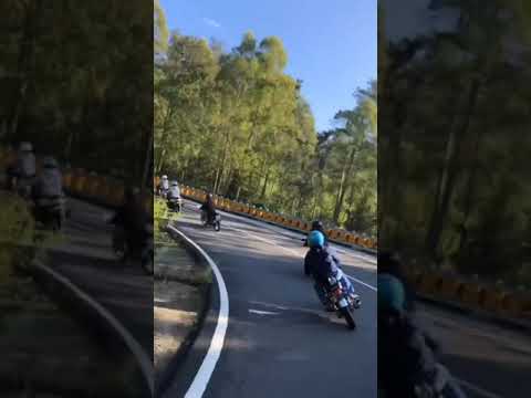 Sunmory anak cb asik jalur cemoro Sewu - Tawangmangu