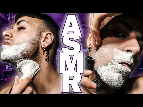 🪒 Calming & Relaxing Shave 🪒 💈 In Home Barbershop 💜 ASMR Español 💜 Ep. 01