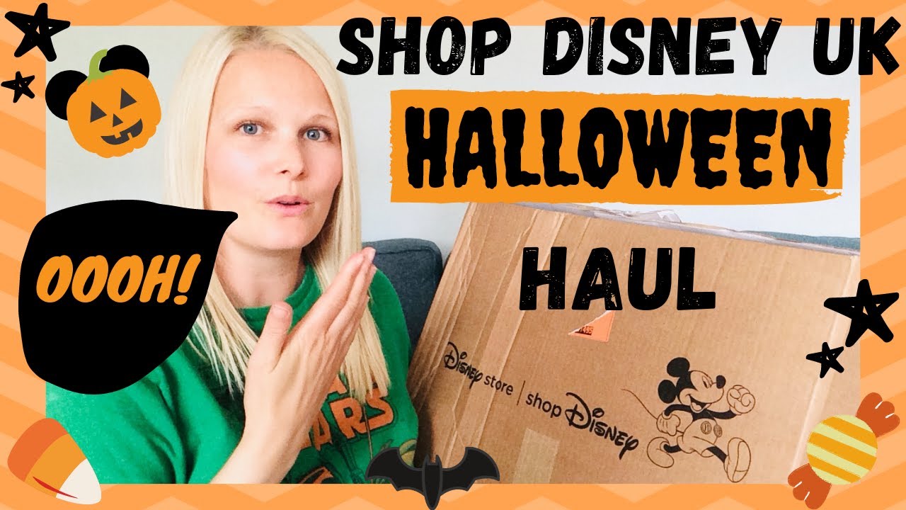 Shop Disney UK Halloween Haul | Pumpkin Mickey