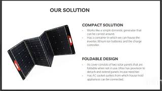 SDG Innovation Challenge 2022 Idea Pitch: Sunfinity