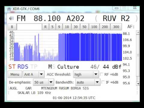 [SpE] 1Jun2014 RÚV Rás 2, Vestmannaeyjabær, Iceland 88.1 - YouTube