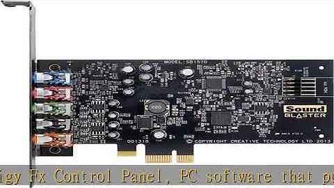 Creative Sound Blaster Audigy FX PCIe 5.1 Sound Card with High Performance Headphone Amp