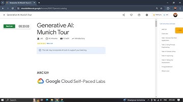 Generative AI: Munich Tour #ARC129 || 🐱 #GCP_labsolution  #detailed_voice_explaination