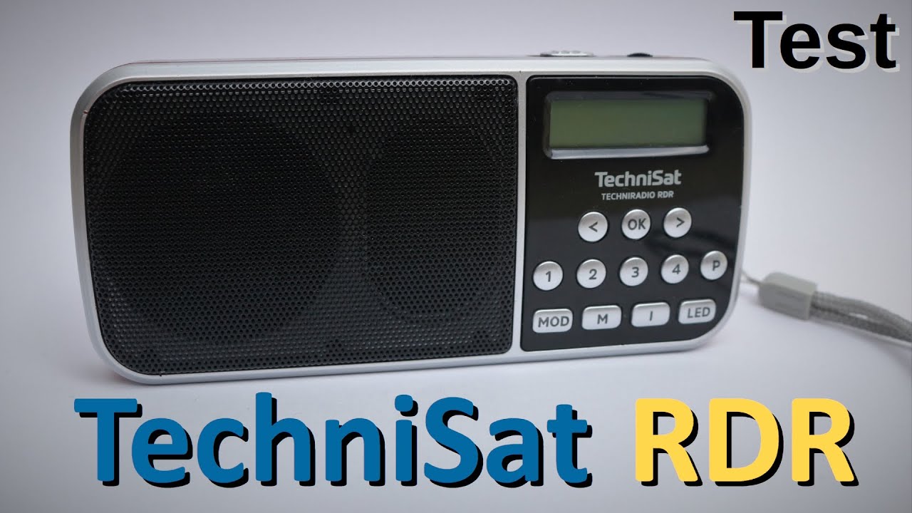 TechniSat RDR Taschenradio mit DAB Test/Review | deutsch