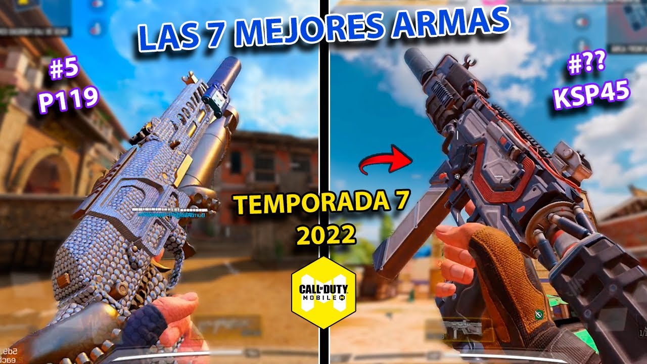 ¡EL TOP DEFINITIVO! "Las 7 MEJORES ARMAS de la temporada CON SUS CLASES ...