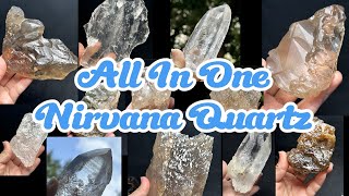All in one--Different Types of Nirvana Quartz Crystals