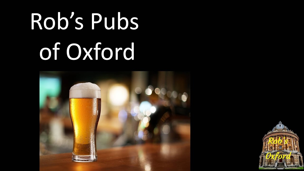 The Pubs of Oxford Series: Introduction and Favourites