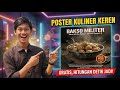 Trik dan Rahasia Bikin Poster Promosi Kuliner Cepat, Keren, dan Gratis | Simak Caranya
