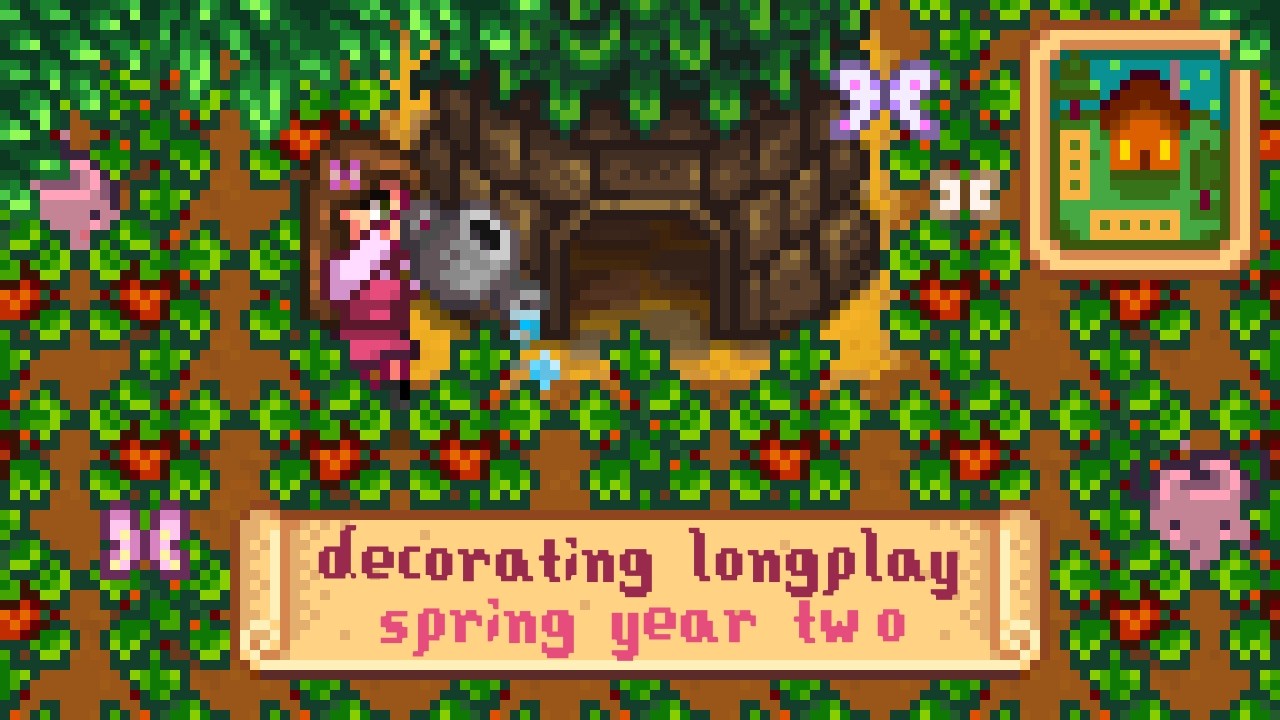 Back To Work! 🌿🐑👒 // Stardew Valley Longplay Spring Y2 (No Commentary)
