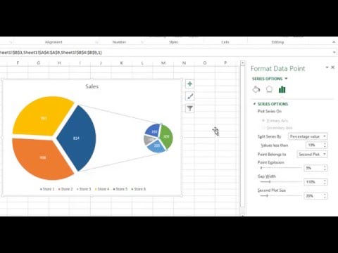 Youtube Excel Pie Chart