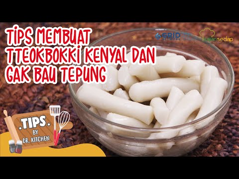 Cara Membuat Topokki Dari Tepung Beras