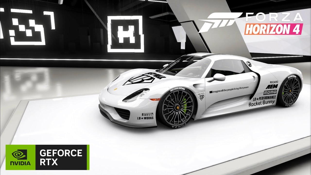 Forza Horizon 4 - Porsche 918 Spyder LBWK - YouTube