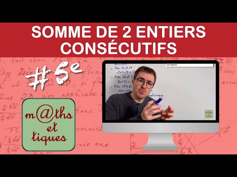 Vidéo: Que signifie consécutif en maths ?