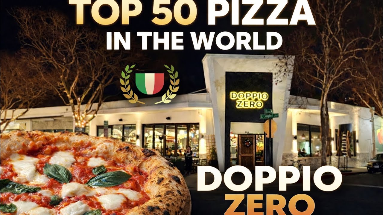Top 50 Pizza in the World — Doppio Zero 🍕🔥