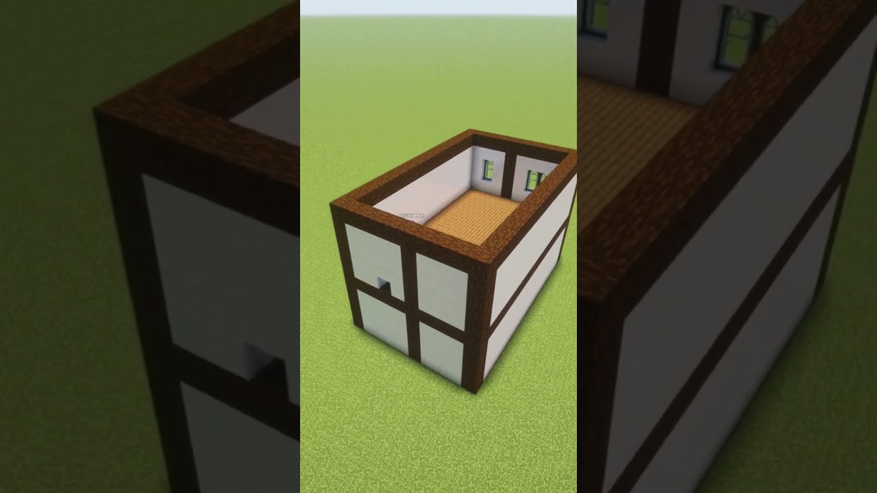 Fachwerkhaus Speedbuild #39 | #minecraft #fachwerk #minecraftshorts #altstadt #minecraftbuilding