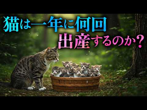 猫の一腹の子猫の数とその決め手を解説