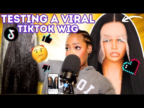 TESTING A VIRAL TIKTOK WIG INTERNET PHOTOS Vs REAL LIFE REALITY MARY K BELLA 