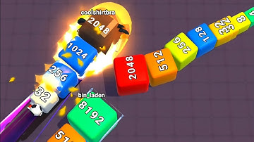 Jelly Cube 2048 - Level Up Satisfying ASMR Gameplay | ( Blob Merge 3D )