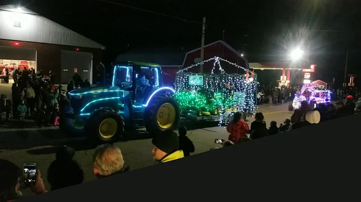 Linesville Lighted Tractor Parade
