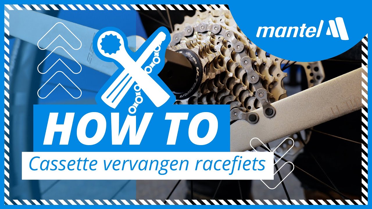 CASSETTE VERVANGEN van je RACEFIETS [Mantel How-to] - YouTube
