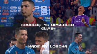 Free Ronaldo 4k upscaled clips