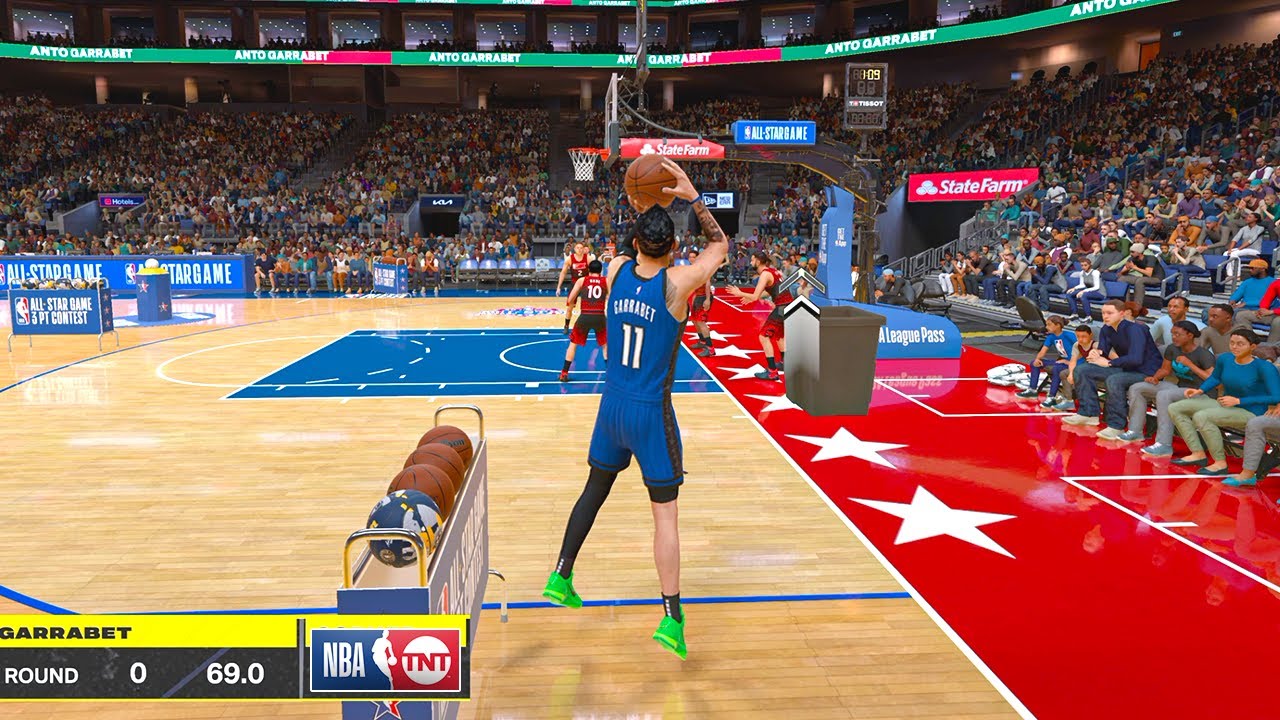 NBA 2K25 PS5 MyCareer - 3 Point Contest Ep.11 - YouTube