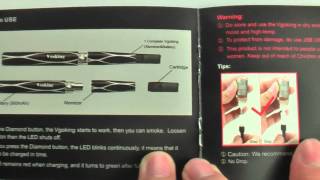 Vgoking E-cigarette user manual screenshot 5