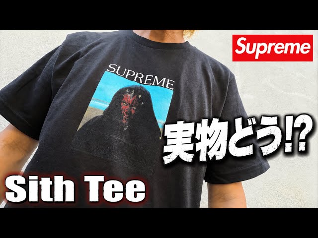 Supreme 26FW WEEK1] What's the Sith Tee like in person!? What