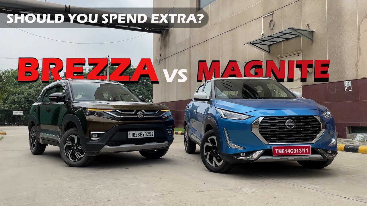 2022 Maruti Brezza Vs Nissan Magnite Which one is Worth ! Depth