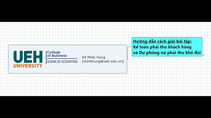 Bài tập về dự phòng nợ phải thu khó đòi năm 2024