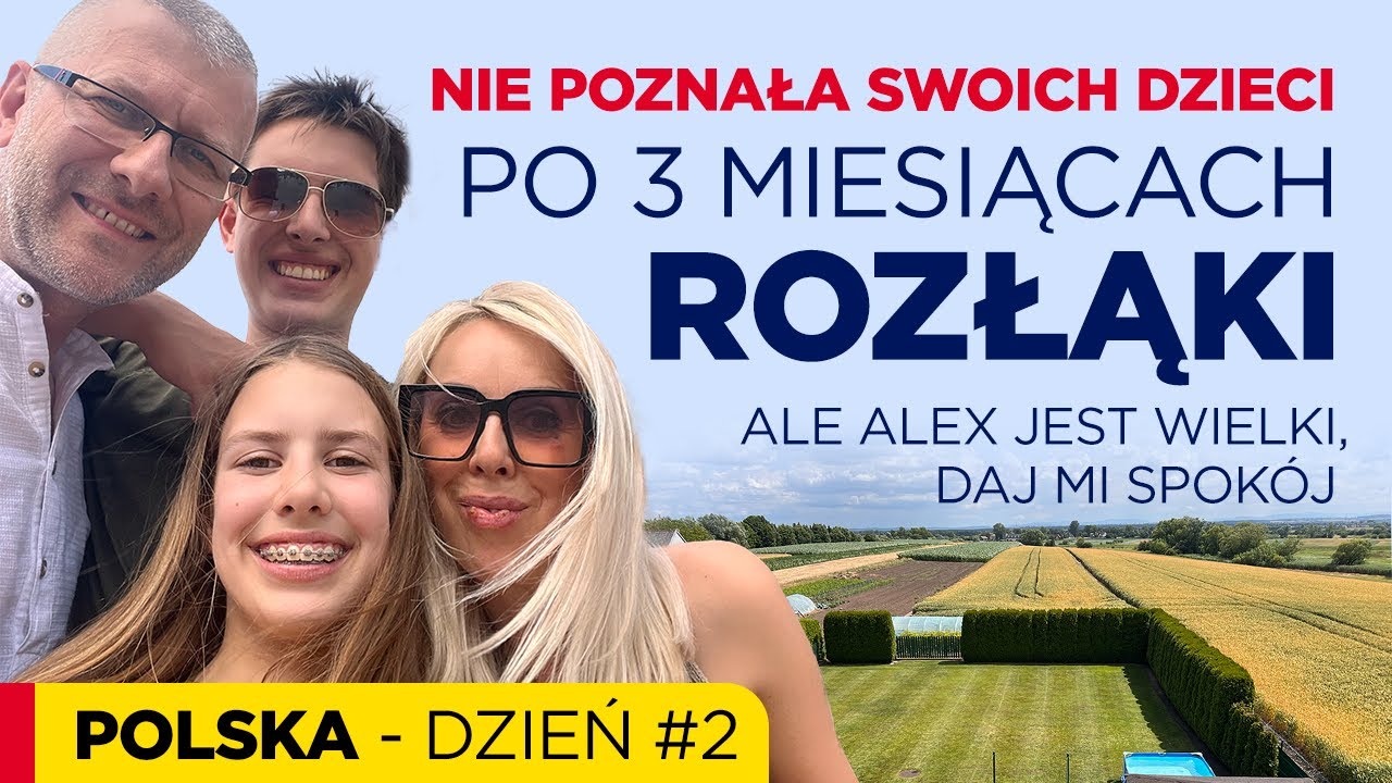Nie poznała swoich dzieci po 3 miesiącach rozłąki. Ale Alex jest wielki, daj mi spokój.